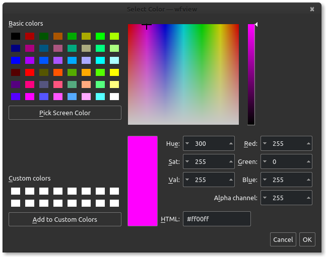 qt color picker