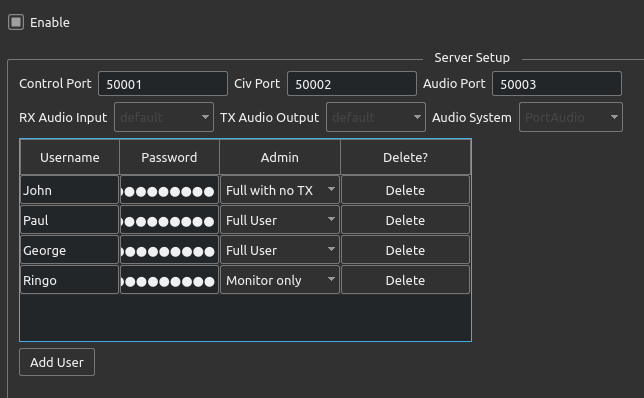 radio server