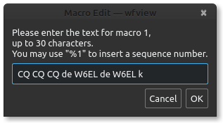 wfview cw macro editor