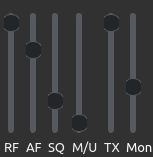 wfview slider controls